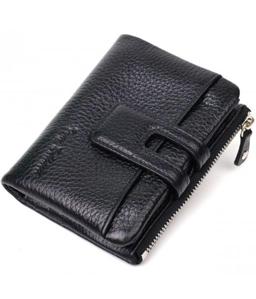 Практичний жіночий гаманець з натуральної шкіри Tony Bellucci 22060 Чорний Практичний жіночий гаманець з натуральної шкіри Tony Bellucci 22060 Чорний