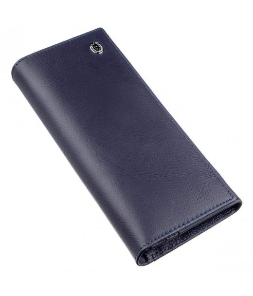 Жіночий гаманець з зовнішнім відділенням ST Leather 18895 Синій
