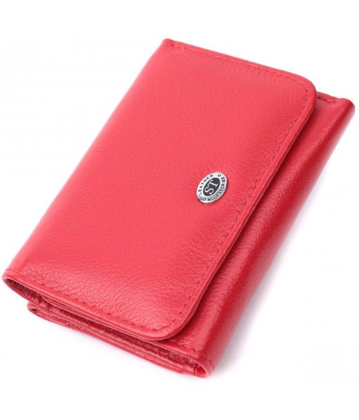 Жіночий гаманець горизонтального формату ST Leather 22721 Червоний Жіночий гаманець горизонтального формату ST Leather 22721 Червоний