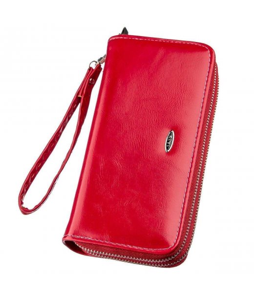 Гаманець жіночий з екошкіри KIVI 19054 Рожевий Гаманець жіночий з екошкіри KIVI 19054 Рожевий