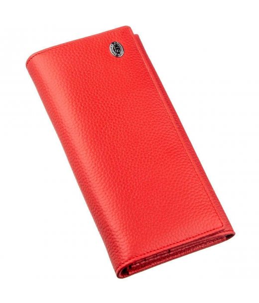 Чудовий жіночий гаманець ST Leather 18858 Червоний