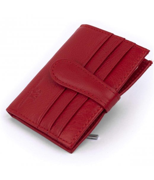 Гаманець-візитниця ST Leather 19211 Червоний