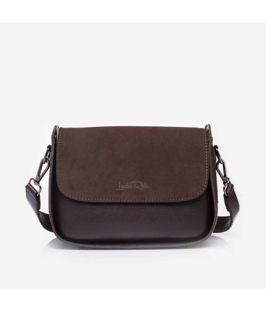 696 сумка замш шеколад Lucherino