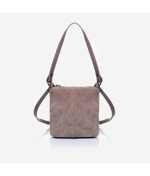 890 сумка замш димчата Lucherino