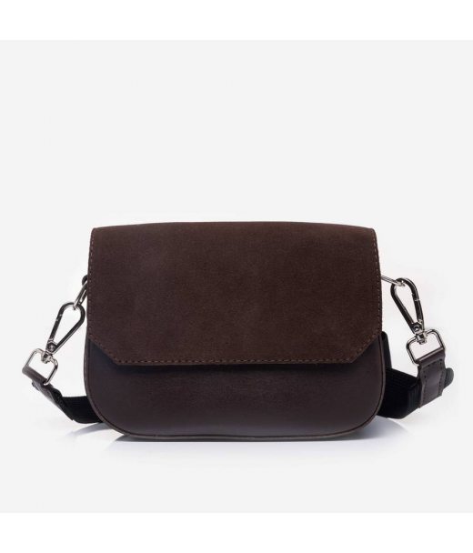 781 сумка замш шеколад Lucherino