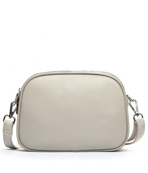 Сумка Шкіряна Жіноча Клатч ALEX RAI 17006 pale grey