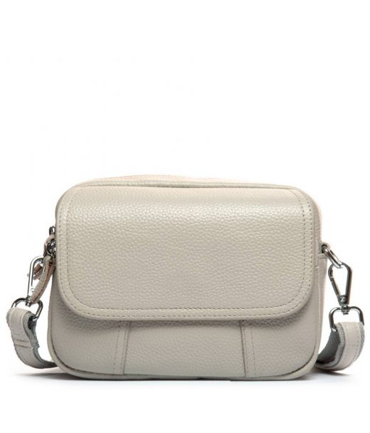 Сумка Шкіряна Жіноча Клатч ALEX RAI 3904 pale grey