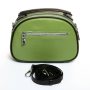 Сумка Шкіряна Жіноча Клатч ALEX RAI 29052 apple green