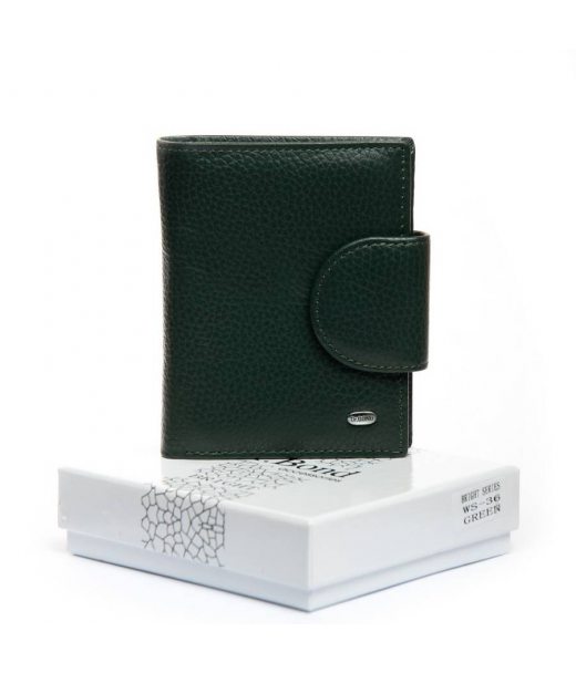 Кошелек Bright Женский кожа DR. BOND WS-36 green Кошелек Bright Женский кожа DR. BOND WS-36 green