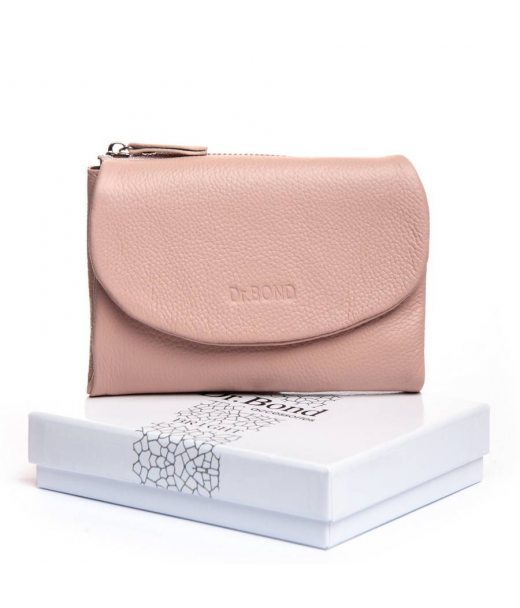 Кошелек Bright Женский кожа DR. BOND WS-239 pink Кошелек Bright Женский кожа DR. BOND WS-239 pink