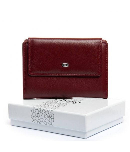Гаманець шкіряний Bright Жіночий DR. BOND WS-31 wine red