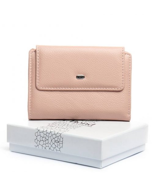 Гаманець шкіряний Bright Жіночий DR. BOND WS-31 pink