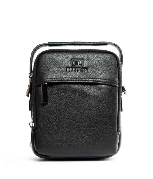 Сумка Чоловіча шкіряна Планшет-пояс BRETTON 407-98 black
