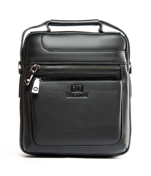 Сумка Шкіряна Чоловіча Планшет BRETTON 2038-4-L black