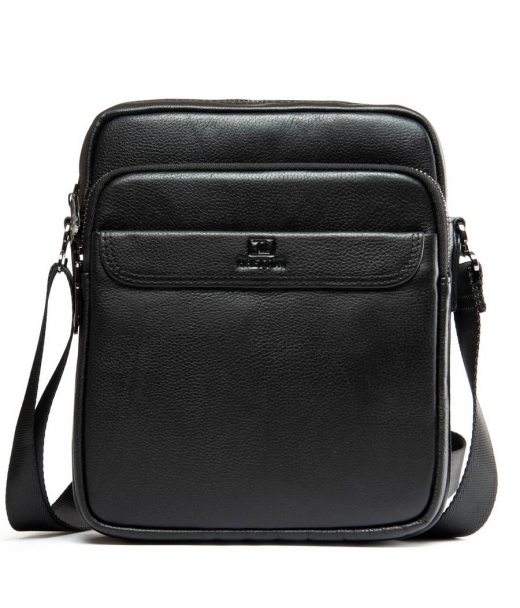 Сумка Шкіряна Чоловіча Планшет BRETTON 1603-4 black