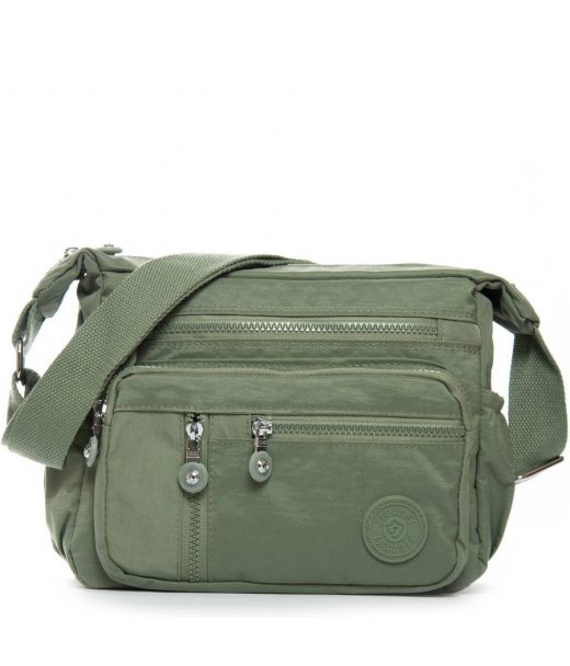 Сумка Жіноча Текстиль поліамід Jielshi 5262 d.green