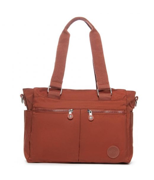 Сумка Женская Текстиль полиамид Jielshi 0889 d.orange