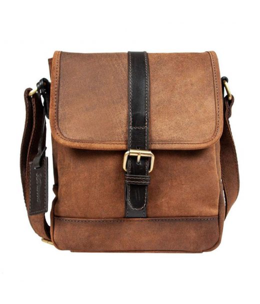 Сумка мужская Ashwood Toby Brown (Коричневый) Сумка мужская Ashwood Toby Brown (Коричневый)