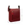 Сумка мужская Visconti S7 Messenger Bag A5 Lee (Red)