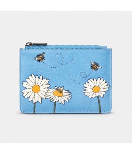 Жіночий шкіряний гаманець Yoshi Y1321 Bee Happy (Blue) Жіночий шкіряний гаманець Yoshi Y1321 Bee Happy (Blue)