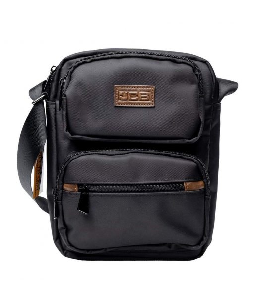 Сумка текстильная мужская JCB B32 Black (Черный) Сумка текстильная мужская JCB B32 Black (Черный)