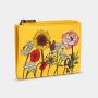 Жіночий шкіряний гаманець Yoshi Y1321 Franklin (Wildflowers)
