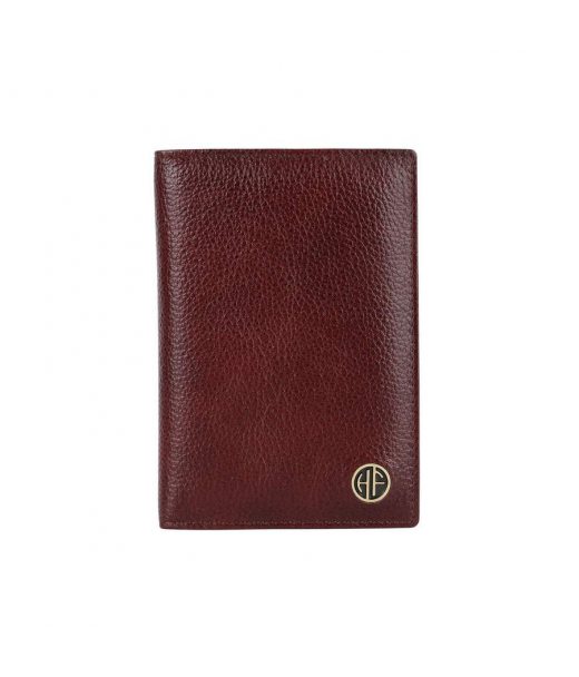 Кожаная обложка для паспорта Hammonds Flycatcher PH602 Brown (Коричневый)