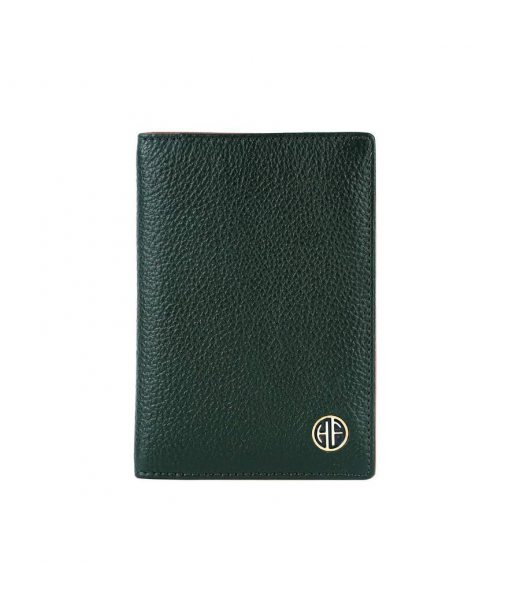Кожаная обложка для паспорта Hammonds Flycatcher PH602 Green (Зеленый)