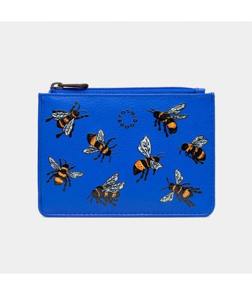 Жіночий шкіряний гаманець Yoshi Y1321 Sweet Bees (Blue) Жіночий шкіряний гаманець Yoshi Y1321 Sweet Bees (Blue)