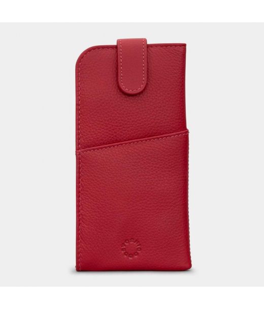 Шкіряний чохол для окулярів Yoshi Y4309 17 (Cherry Red)