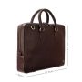 Чоловіча сумка для ноутбука 13 Visconti ML50 Carl (Brown)