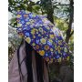 Женский мини зонт Fulton L501 Tiny-2 Bumble Bee Floral (Цветы и шмели)
