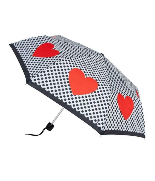 Зонт женский Fulton L354-041697 Minilite-2 Love Heart Spot (Сердца)
