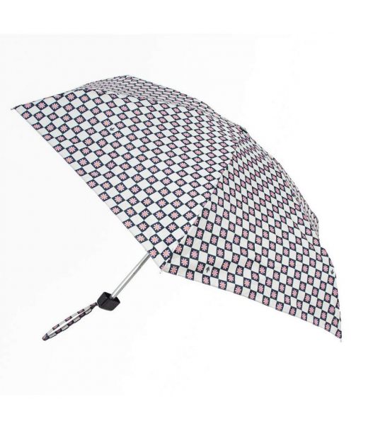 Зонт женский Fulton L501-041611 Tiny-2 Flower Check (Цветочная клетка)