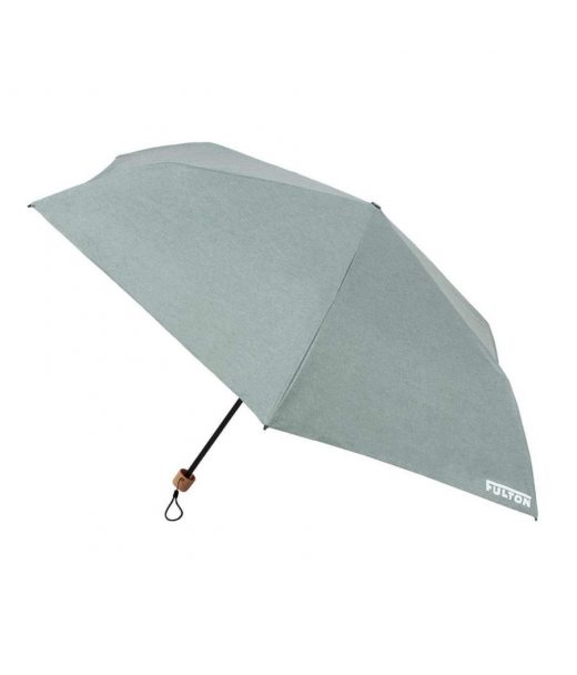 Зонт женский Fulton L924-040058 Parasoleil-2 UV Charcoal Chambray (Серый)