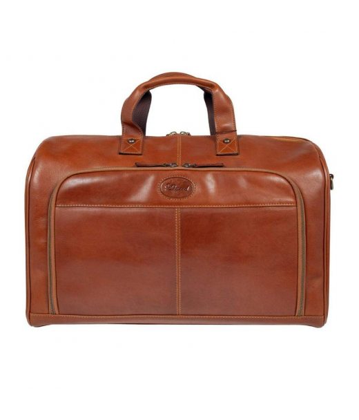 Чоловіча дорожня сумка Ashwood 8150 Tan (Рудий)