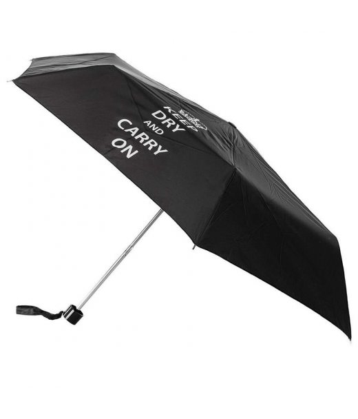 Зонт женский Incognito-4 L412 Keep Dry Black (Оставаться сухим)