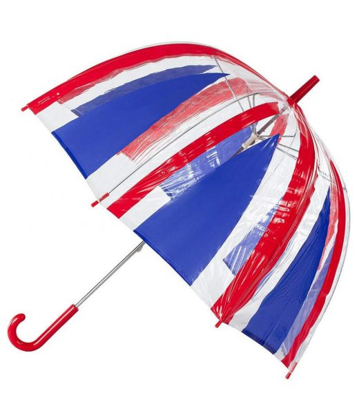 Зонт-трость женский Incognito-30 PVC Dome L736 Union Jack (Флаг)