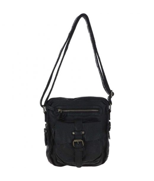 Cумка чоловіча Ashwood SERGIO Black (Чорний)