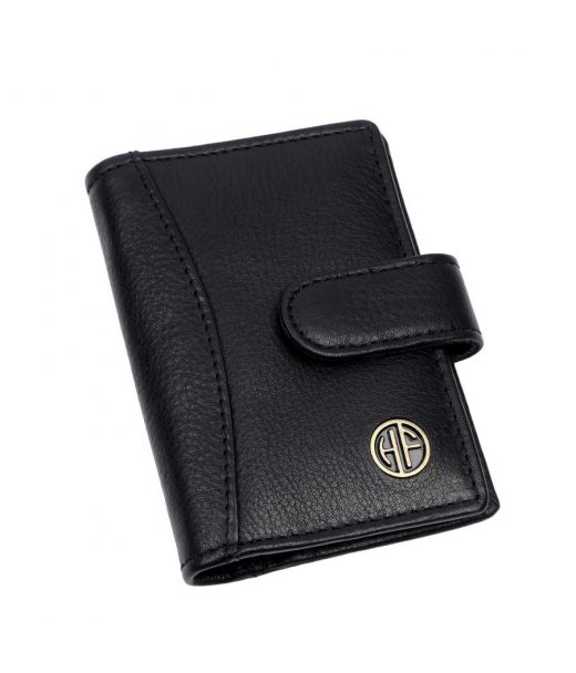 Шкіряна візитниця Hammonds Flycatcher CC602 Black (Чорний)