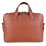 Шкіряна сумка для ноутбука 14 Brampton London Maven Tan (Рудий)