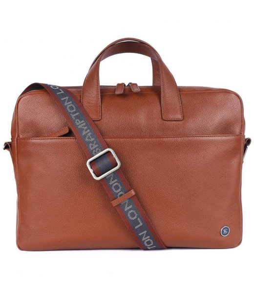 Шкіряна сумка для ноутбука 15,6 Brampton London Commandeer Tan (Рудий) Шкіряна сумка для ноутбука 15,6 Brampton London Commandeer Tan (Рудий)