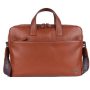 Шкіряна сумка для ноутбука 15,6 Brampton London Commandeer Tan (Рудий)