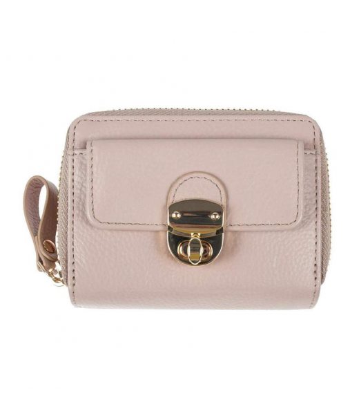 Женский кожаный кошелек Ashwood Y50 Beige (Бежевый)