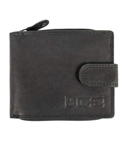Гаманець шкіряний чоловічий JCB NC43MN Black (Чорний)