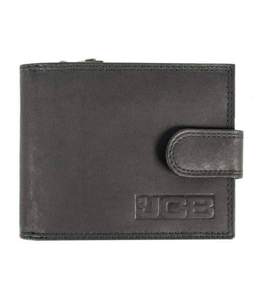 Гаманець шкіряний чоловічий JCB NC45MN Black (Чорний)