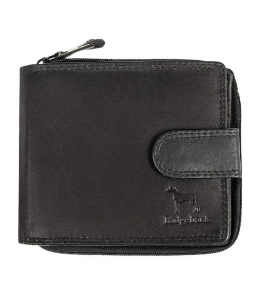 Гаманець шкіряний чоловічий Ridgeback JBNC43MN Black (Чорний)