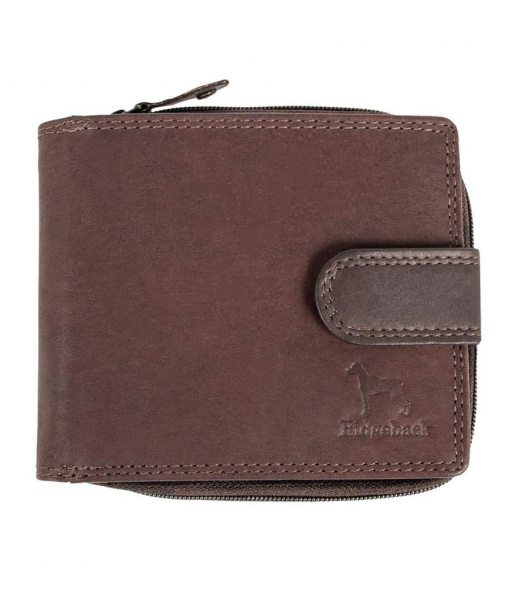 Гаманець шкіряний чоловічий Ridgeback JBNC43MN Brown (Коричневий)