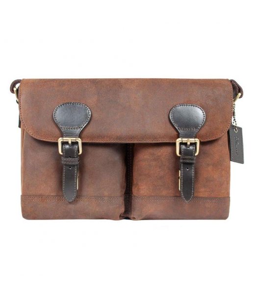 Cумка чоловіча для ноутбука 15,6 Ashwood Edward Oil Brown (Коричневий) Cумка чоловіча для ноутбука 15,6 Ashwood Edward Oil Brown (Коричневий)