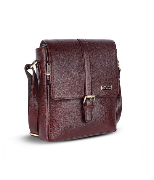 Чоловіча сумка через плече шкіряна Hammonds Flycatcher SB1164 Brown (Коричневий)